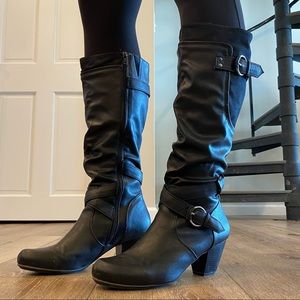 Rialto Black Boot Size 11